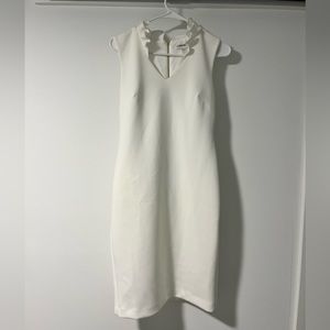 Calvin Kelin White Dress